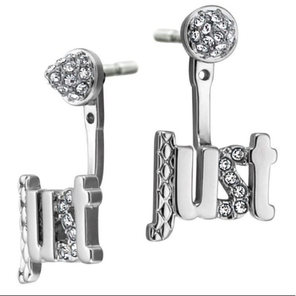 Just Cavallu earrings and bracelet